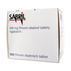 Сабрил (Вигабатрин) таблетки 500мг №100 (100 таблеток) в Назрани и области фото