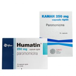 Каман/Хуматин (Паромомицин) капсулы 250мг №16 в Назрани и области фото
