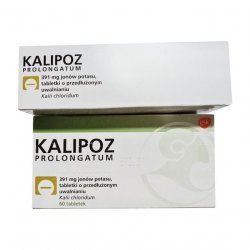 Калипоз пролонгатум (аналог Кальдиум) таблетки 750 мг (391 мг К ) №60 в Назрани и области фото