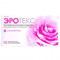 Эротекс N10 (5х2) супп. вагин. с розой в Назрани и области фото