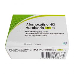 Атомоксетин HCL 40 мг Европа :: Аналог Когниттера :: Aurobindo капс. №30 в Назрани и области фото