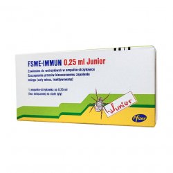 ФСМЕ Иммун Джуниор Инжект вакцина (FSME Immun Junior Inject) шприц 0,25мл (без иглы) №1 в Назрани и области фото